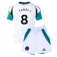 Maglia Calcio Newcastle United Sandro Tonali #8 Terza Divisa Bambino 2024-25 Manica Corta (+ pantaloncini)